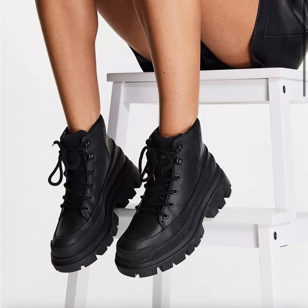 CAT Leather Boots